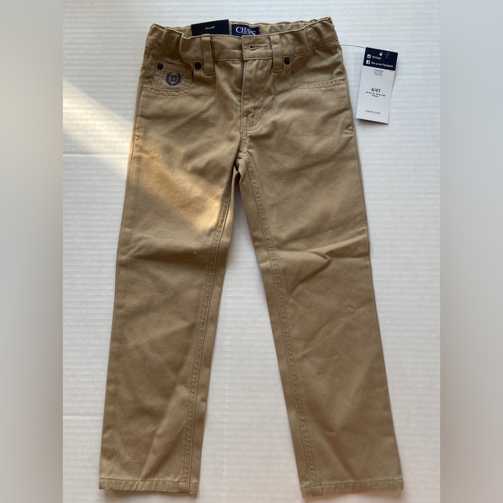 Boys Chaps Khaki Pants